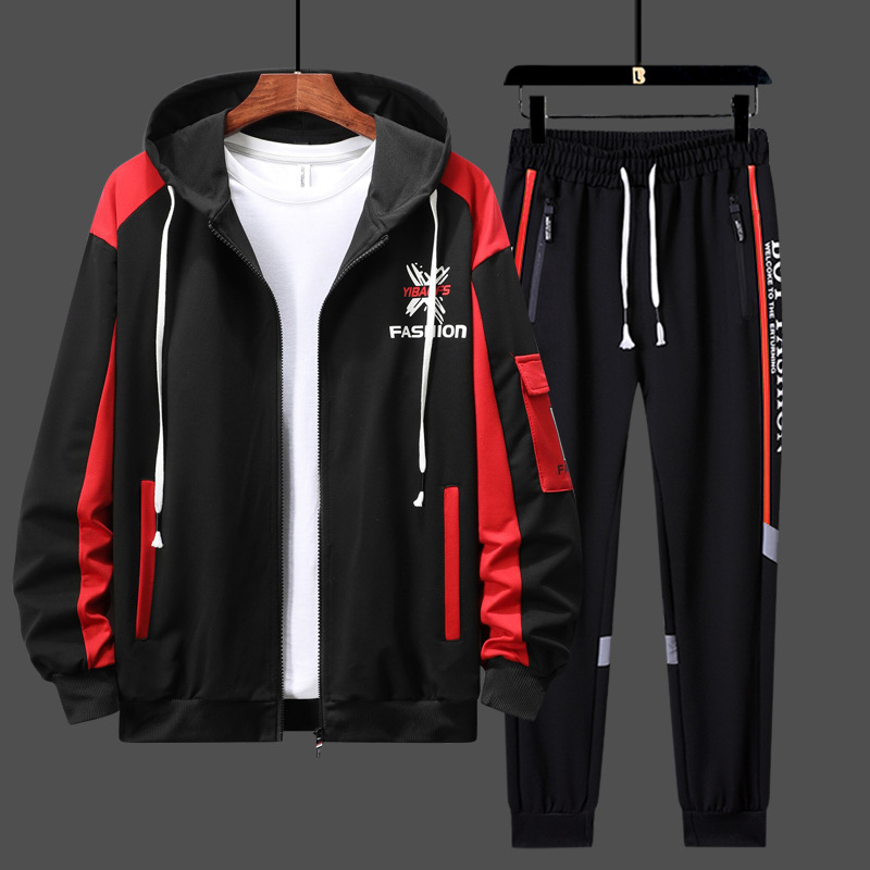 Mens Fashion Zip Up - 2026 カジュアルスポーツスーツ メンズ 春/秋 カーディガン パーカー