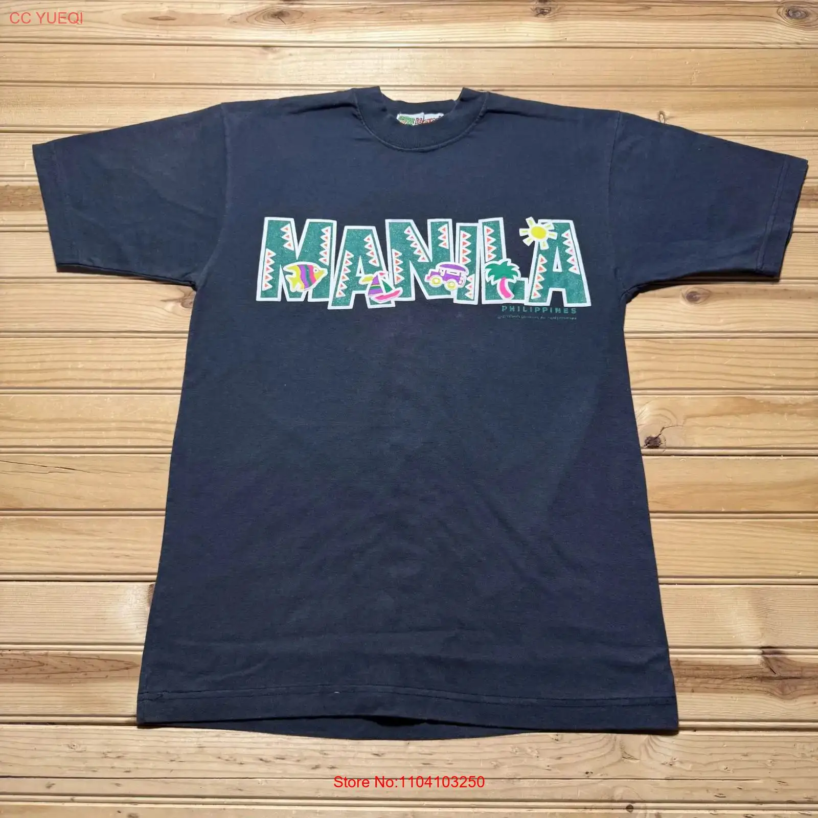 Men'S Fashion Philippines - ヴィンテージ 90年代 マニラ フィリピン トロピカルビーチ 観光土産