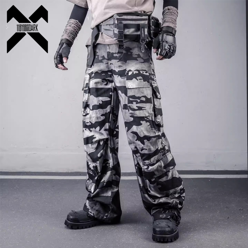 Cargo Jogger Pants - ヴィンテージ メンズ カモフラージュ カーゴパンツ グランジ風 マルチポケット