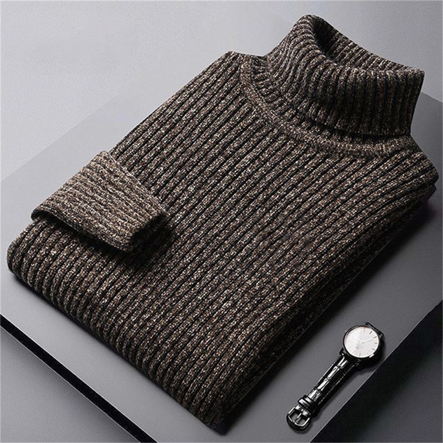 Turtleneck Sweater Men - 2026年新作 メンズ 厚手 暖かいセーター 冬 ニット