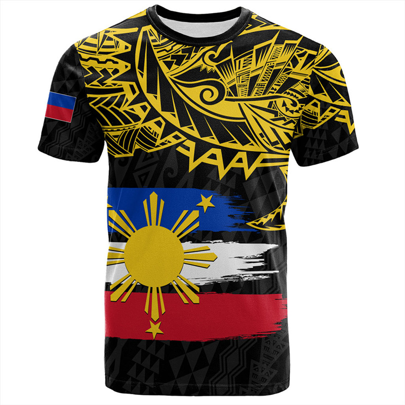 Men'S Fashion Philippines - 3Dプリントのフレグランスシャツ,国家エンブレム,原宿,マリ,トライバルスタイル,グラフィック,ファッション服