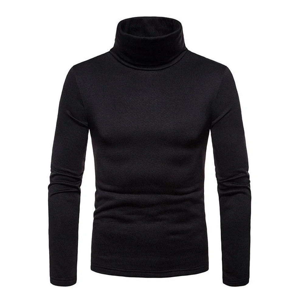 冬メンズタートルネックセーターカジュアルサーマル長袖スリムフ - Turtleneck Sweater Men のレビューと価格