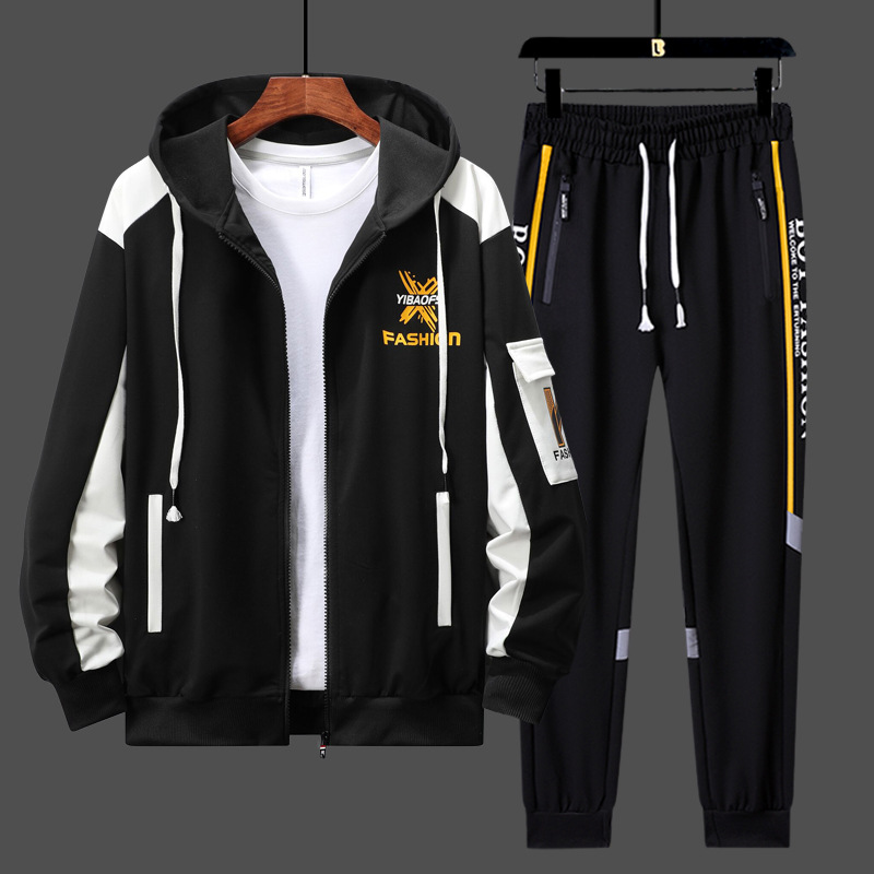 2026 カジュアルスポーツスーツ メンズ 春/秋 カーディ - Mens Fashion Zip Up のレビューと価格