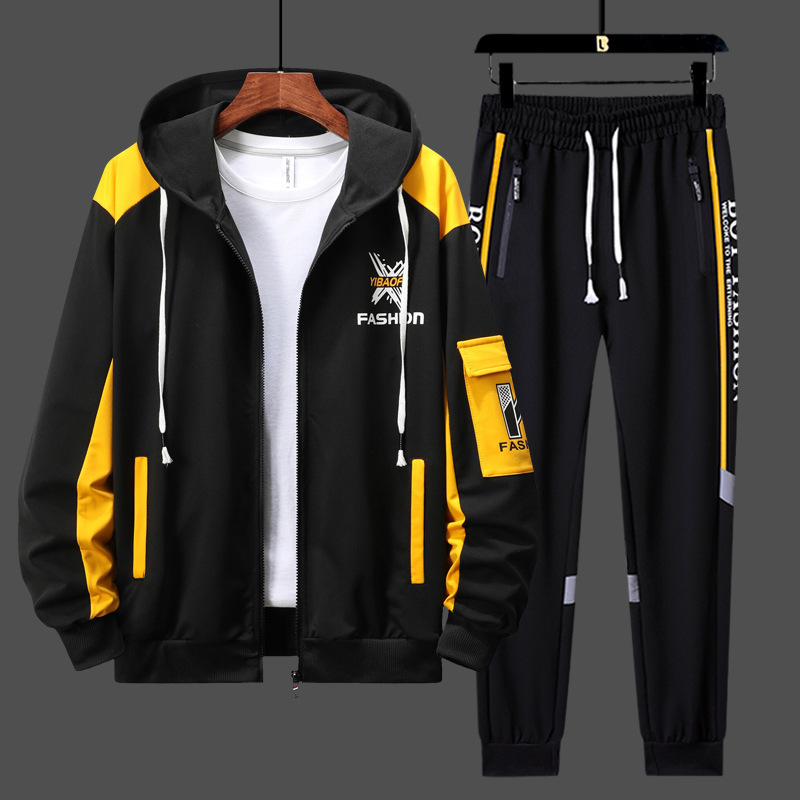 2026 カジュアルスポーツスーツ メンズ 春/秋 カーディ - Mens Fashion Zip Up のレビューと価格