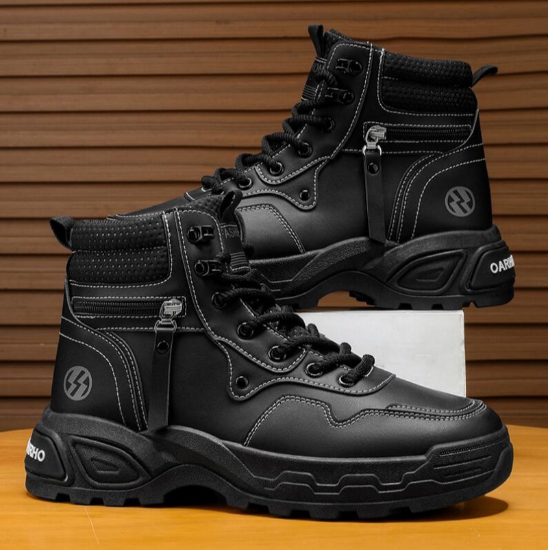 メンズブーツ春と秋の新しいソフトソール滑り止めレジャーブーツ - Fashion Men'S Boots のレビューと価格