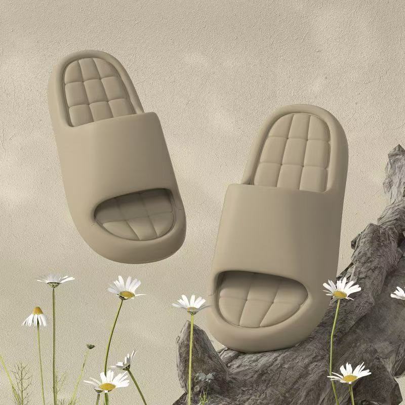 女性の夏のスリッパ浴室シャワーシューズ厚いソフトソールノンス - Men'S Fashion Shoes のレビューと価格