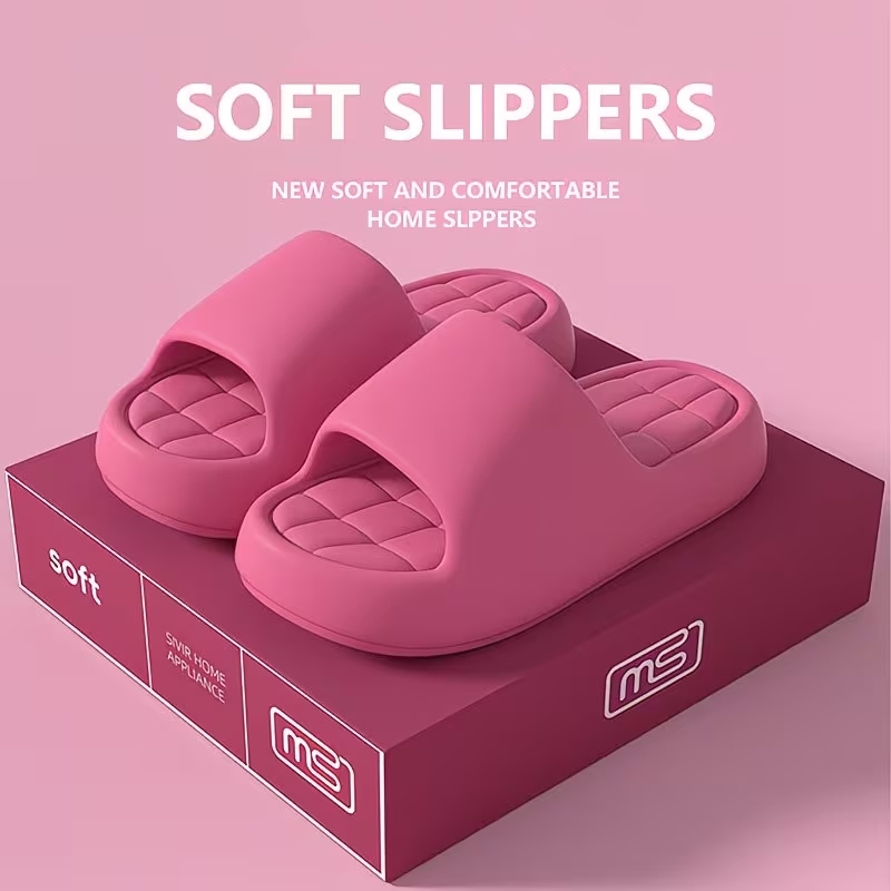 女性の夏のスリッパ浴室シャワーシューズ厚いソフトソールノンス - Men'S Fashion Shoes のレビューと価格