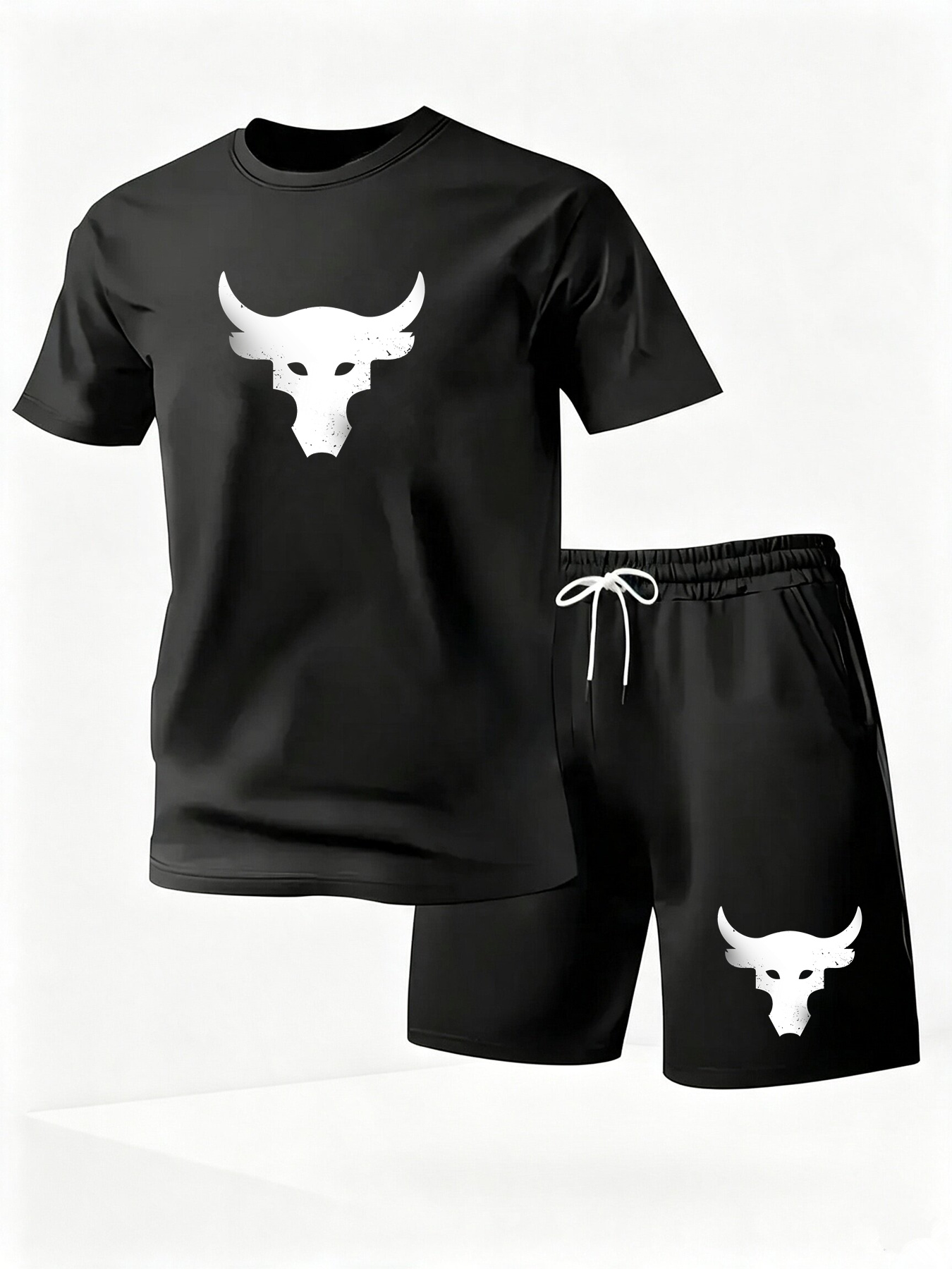夏用メンズ速乾カジュアル半袖Tシャツ＆ショートパンツセット  - Mens Fashion Ideas のレビューと価格