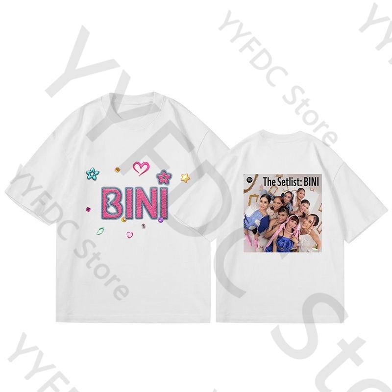 BINI Tシャツフィリピンガールグループファッションレター - Men'S Fashion Philippines のレビューと価格