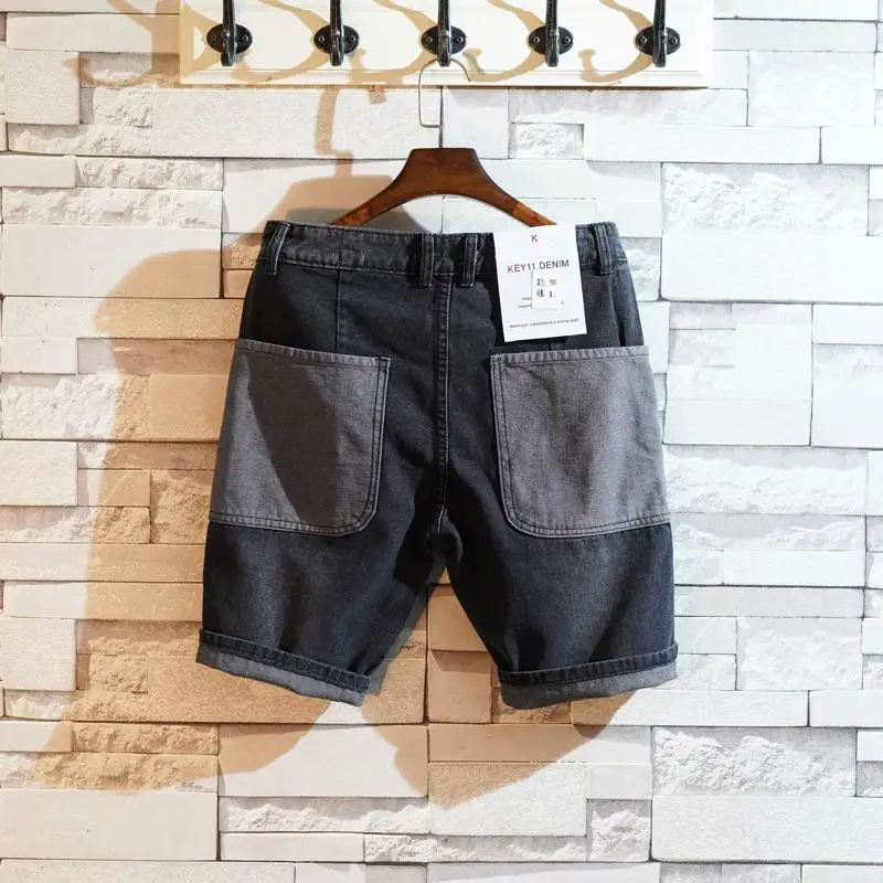 メンズルーズストレートショートジーンズパンツ、ワイドマンデニ - Men Fashion Jeans のレビューと価格