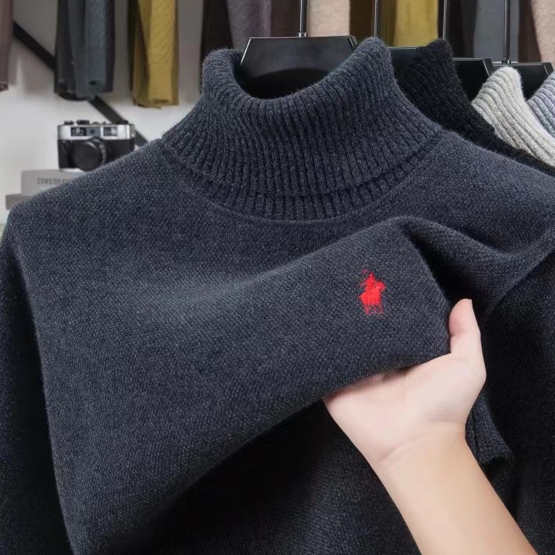 ハイエンドブランドベルベットセーターメンズ新しいファッション - Turtleneck Sweater Men のレビューと価格