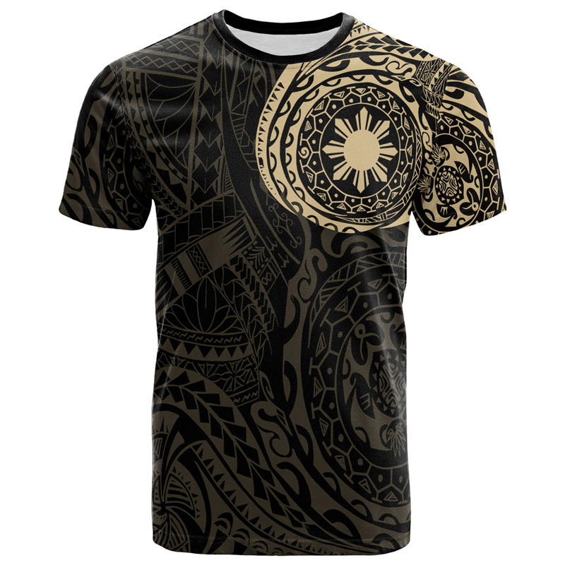 ヴィンテージ 3D プリントフィリピン国章 T シャツフィリ - Men'S Fashion Philippines のレビューと価格