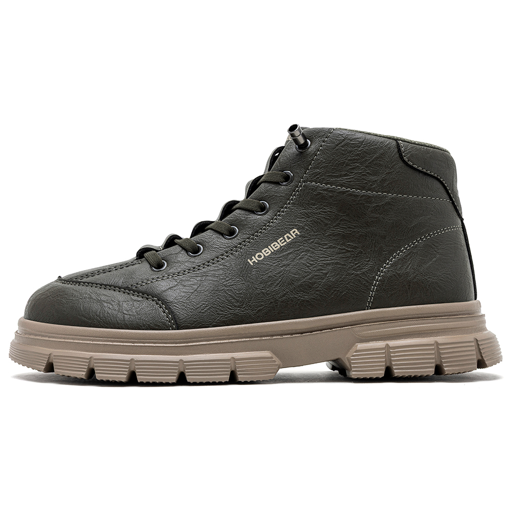 HOBIBEAR メンズ ワイドトゥボックス アンクルブーツ - Fashion Men'S Boots のレビューと価格