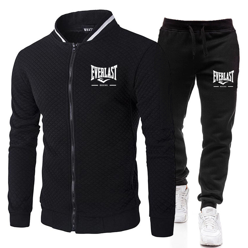 EVERLAST BOXING 春秋メンズファッションストリ - Mens Fashion Zip Up のレビューと価格