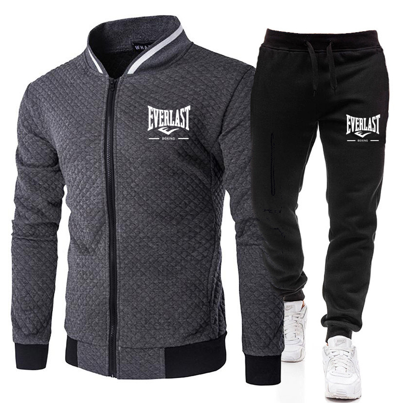 EVERLAST BOXING 春秋メンズファッションストリ - Mens Fashion Zip Up のレビューと価格
