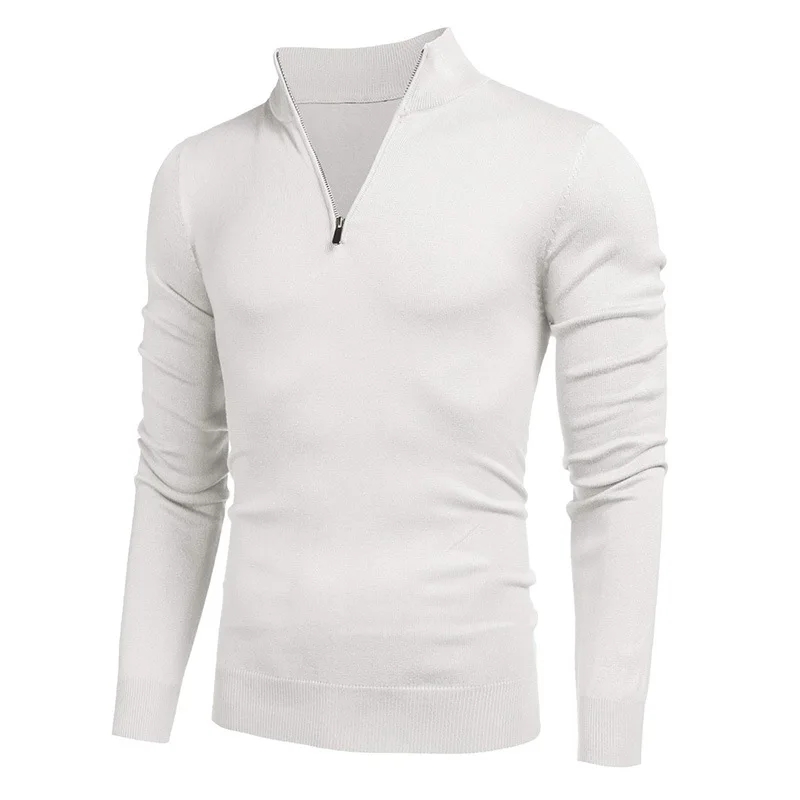 秋メンズタートルネックストリート長袖プルオーバーセーター暖か - Turtleneck Sweater Men のレビューと価格
