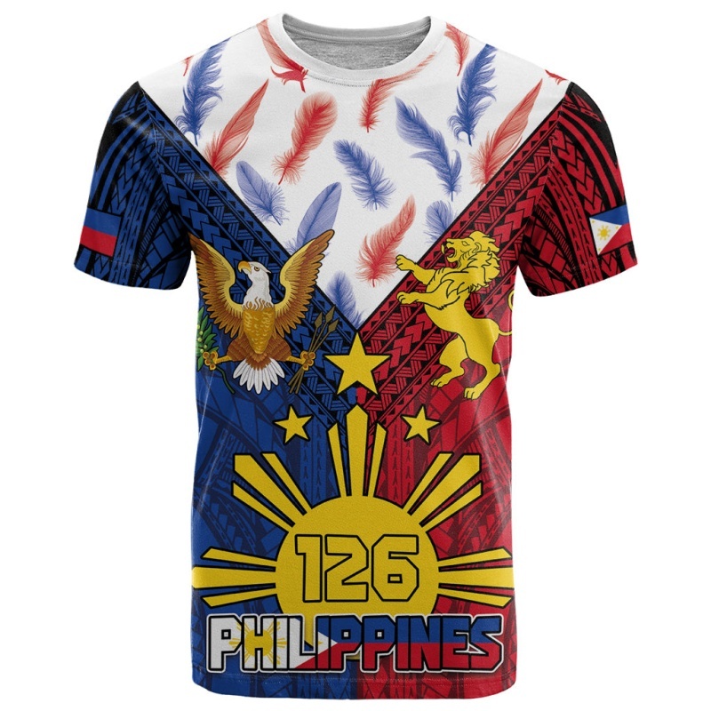 3D プリントフィリピン独立記念日 Tシャツ男性用愛国柄 T - Men'S Fashion Philippines のレビューと価格