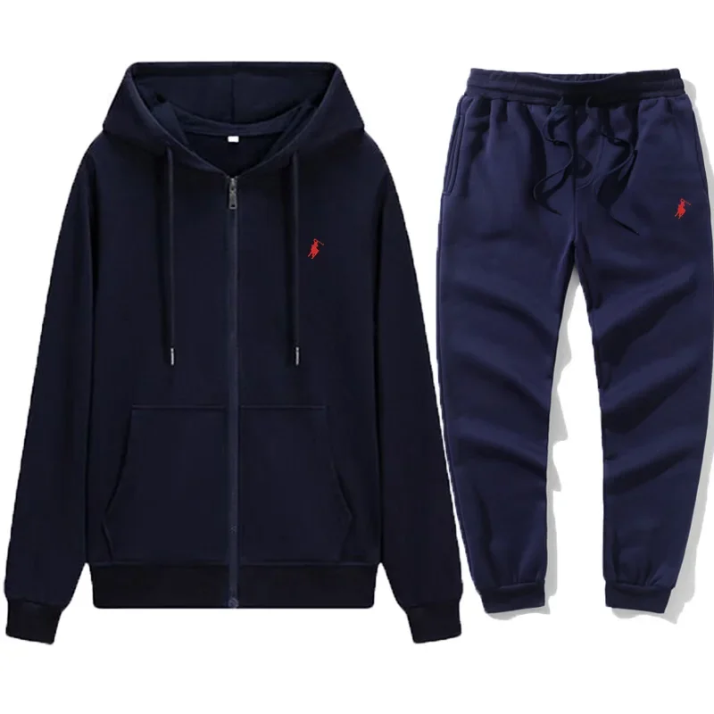 2026年メンズクラシックフーディスポーツパンツセット秋冬暖 - Mens Fashion Zip Up のレビューと価格