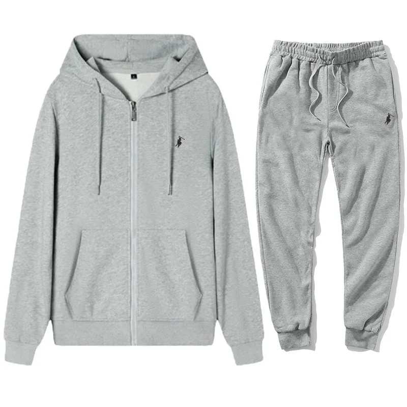 2026年メンズクラシックフーディスポーツパンツセット秋冬暖 - Mens Fashion Zip Up のレビューと価格