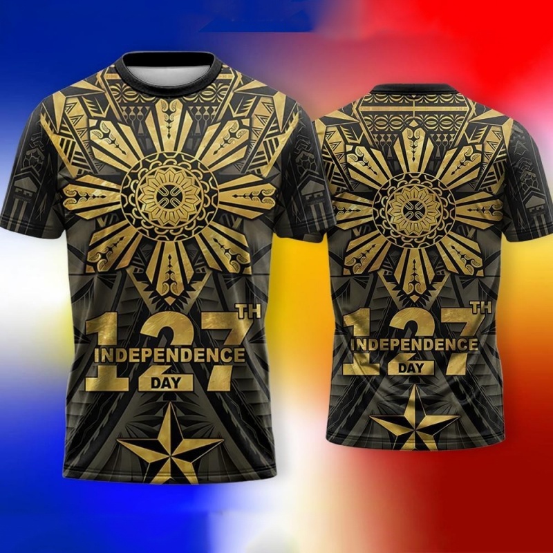 3D プリントフィリピン独立記念日 Tシャツ男性用愛国柄 T - Men'S Fashion Philippines のレビューと価格