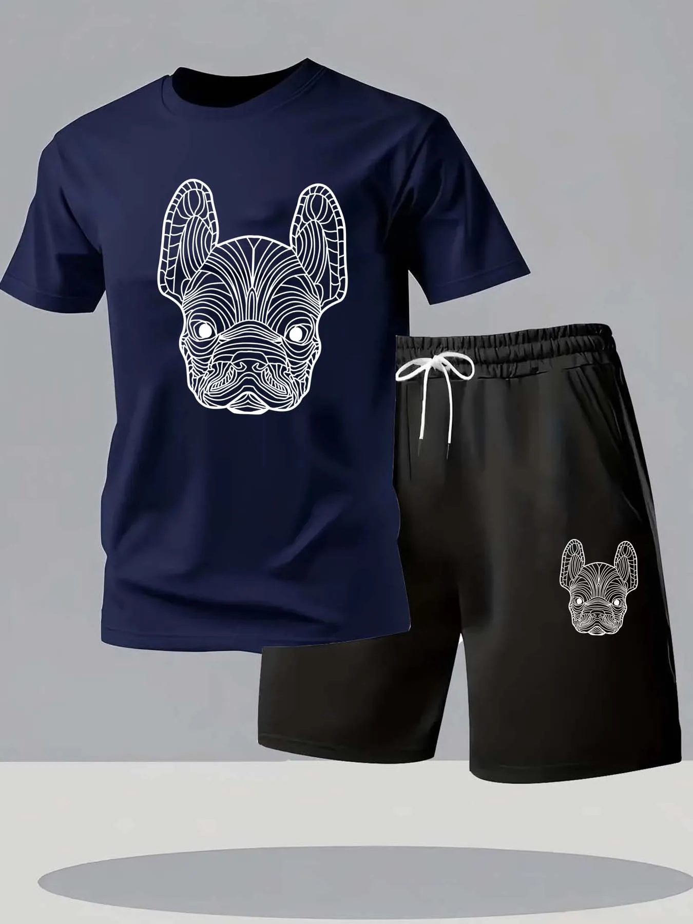夏のメンズ速乾カジュアル半袖Tシャツとショートパンツセットシ - Mens Fashion Ideas のレビューと価格