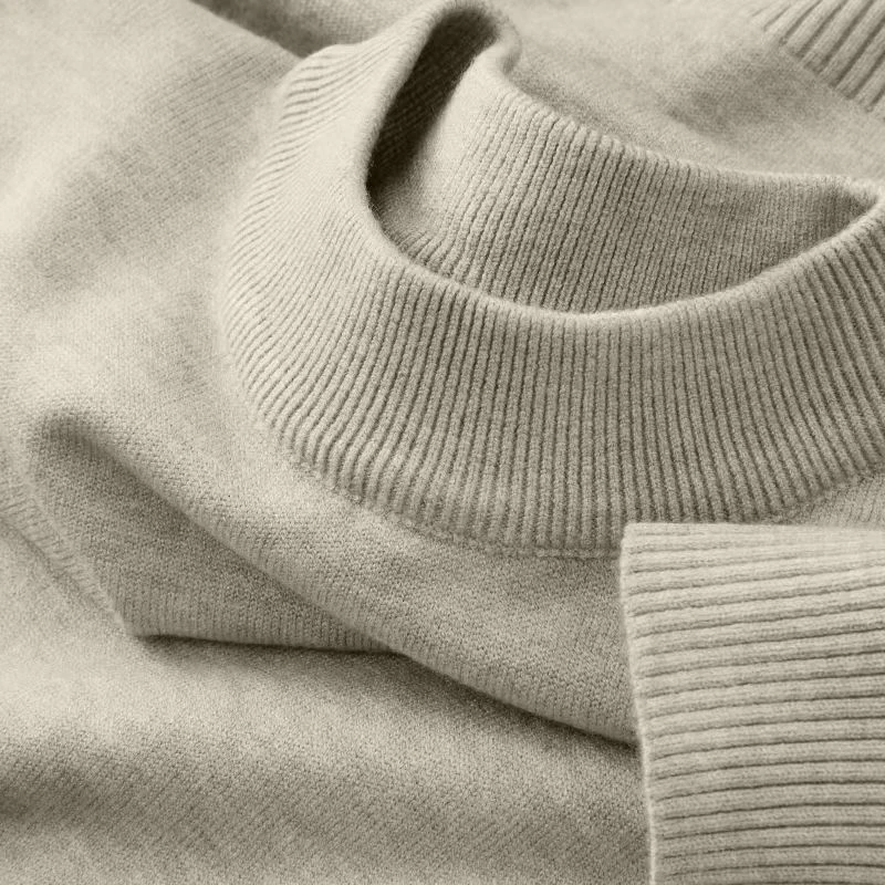 秋の新メンズカジュアルモックタートルネックセーター長袖暖かい - Turtleneck Sweater Men のレビューと価格
