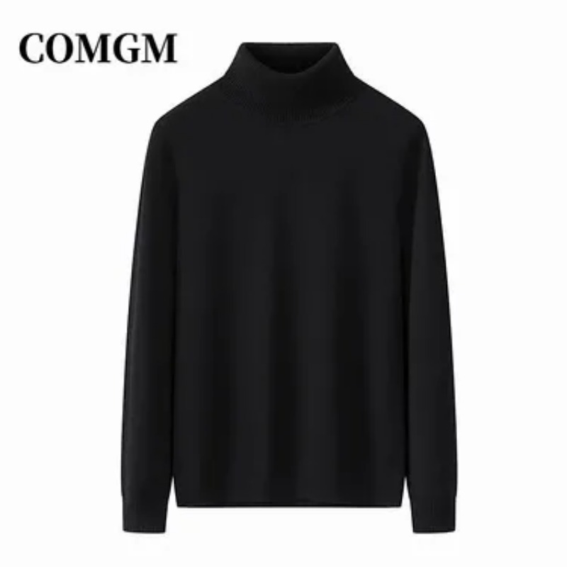メンズタートルネックセーター 無地 カジュアル ルーズ 暖か - Turtleneck Sweater Men のレビューと価格