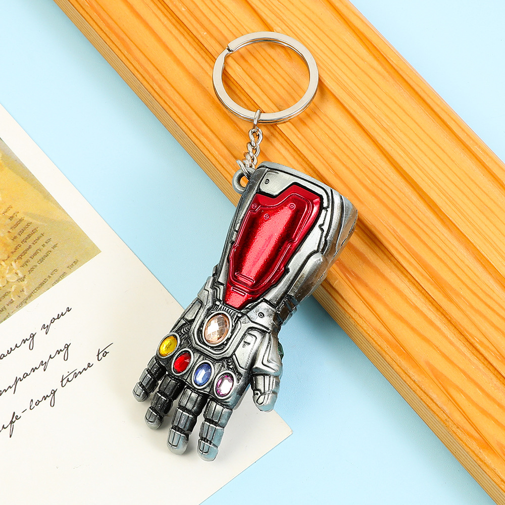 アイアンマン インフィニティ グローブ キーチェーン - ク - Men Fashion Key のレビューと価格