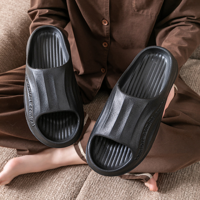 女性男性夏 EVA スリッパソフトノンスリップビーチサンダル - Men'S Fashion Shoes のレビューと価格