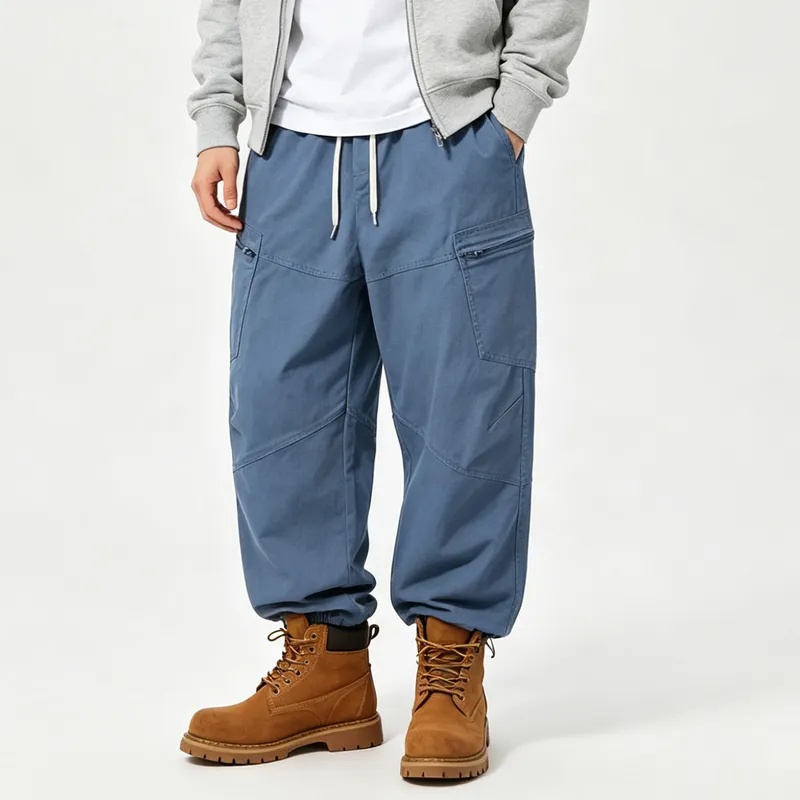 メンズ 日本風ストリートウェア ファッション ヴィンテージ  - Cargo Jogger Pants のレビューと価格