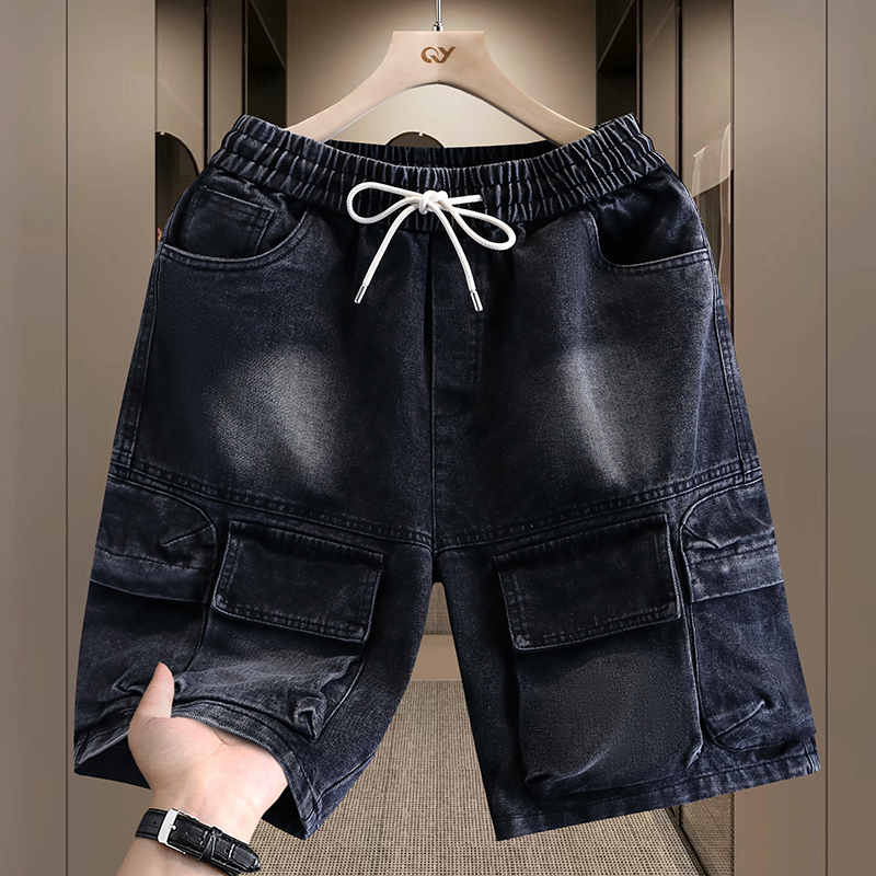 メンズカーゴショーツ新しい夏のファッション薄い綿混紡カジュア - Men Fashion Jeans のレビューと価格